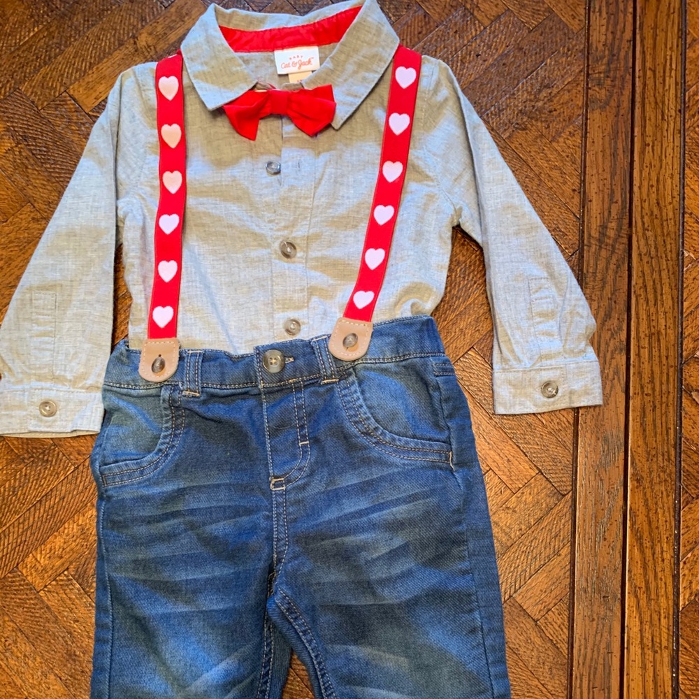 Cat & Jack Valentines Outfit